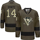 Glued Pittsburgh Penguins #14 Chris Kunitz Green Salute to Service NHL Jersey,baseball caps,new era cap wholesale,wholesale hats